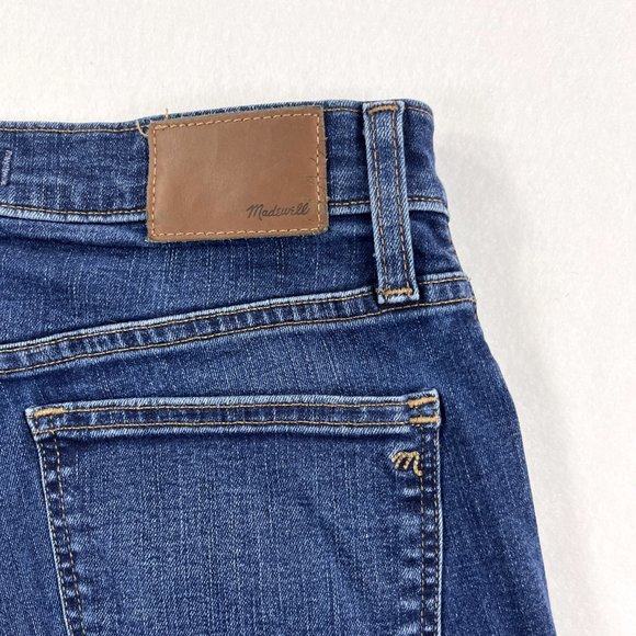 Madewell High Rise Skinny Exposed Button Fly Stretch Jean Hayes Wash J9491 - Picture 9 of 16